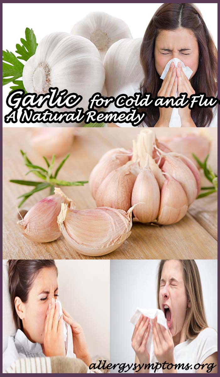 Garlic for cold and cough