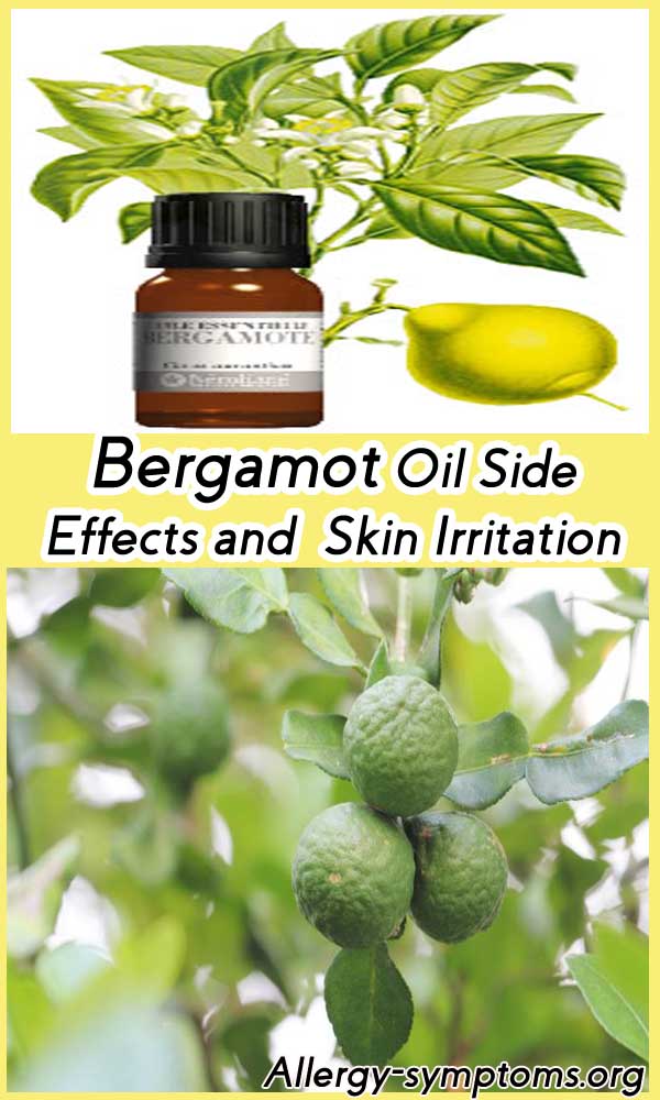 Bergamot Oil In Tea Side Effects