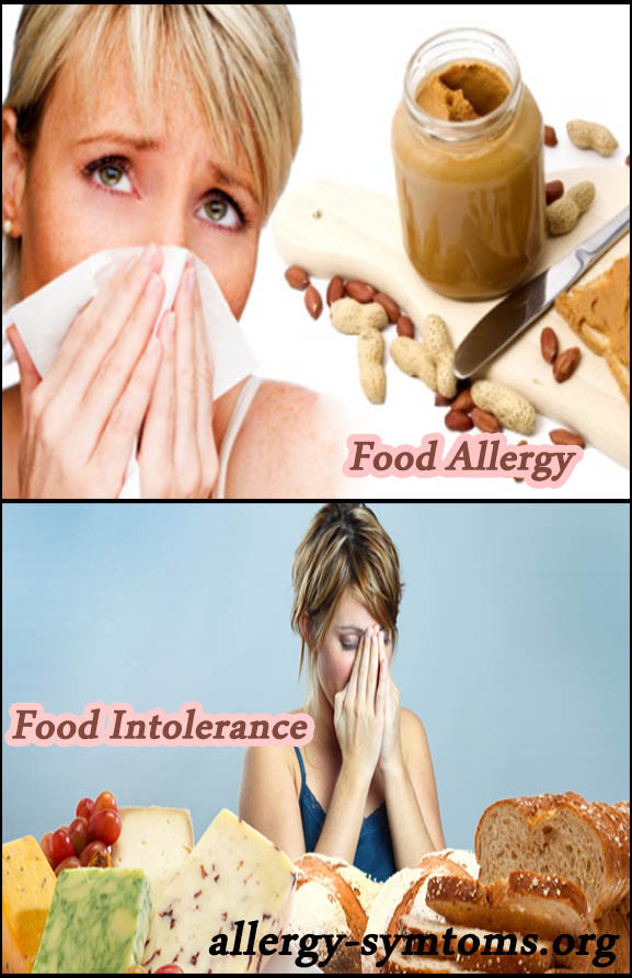 Food intolerances and allergies difference