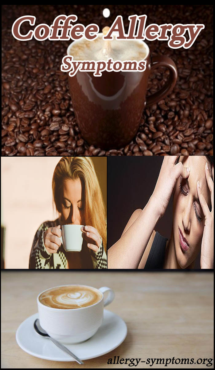 coffee allergy symptoms