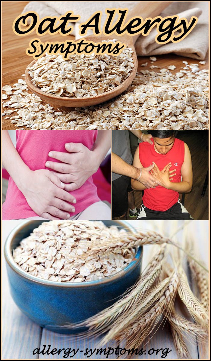 oat allergy symptoms