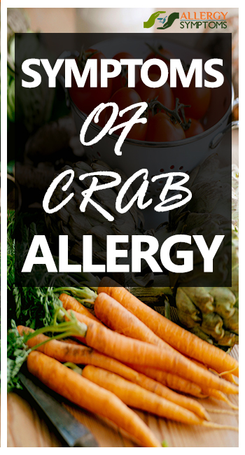 Symptoms of Crab Allergy