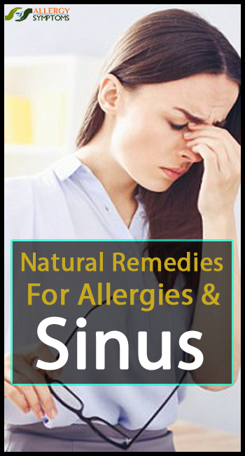 Natural Remedies for Allergies and Sinus