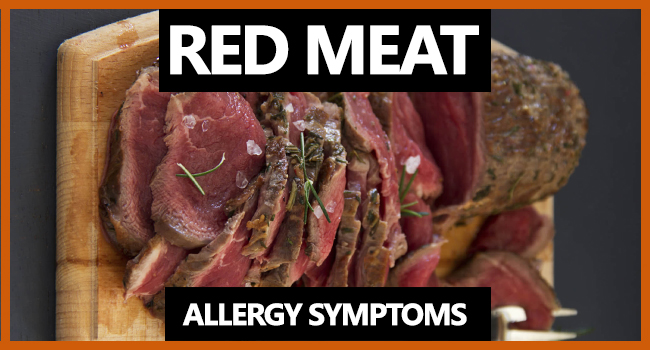 Red Meat Allergy Symptoms