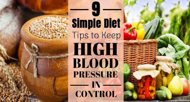 9 Simple Diet Tips to Keep High Blood Pressure in Control - Allergy ...