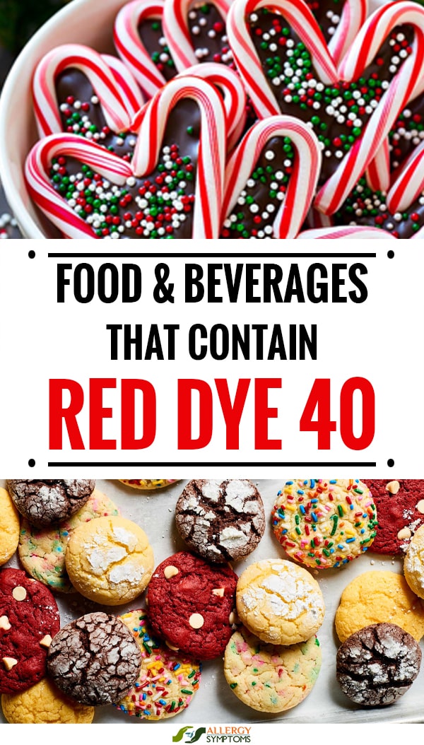 Food Beverages That Contain Red Dye 40 Allergy Symptoms